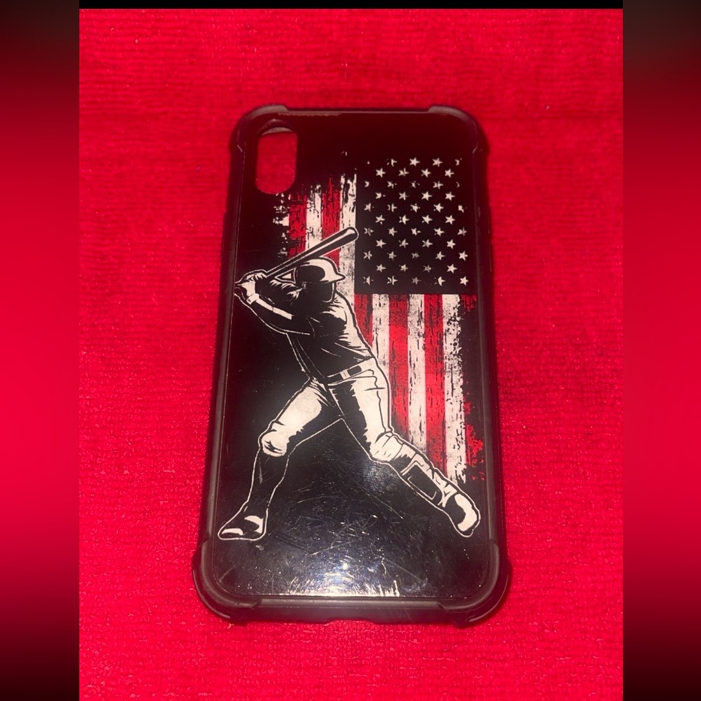Baseball iPhone X Phone Case